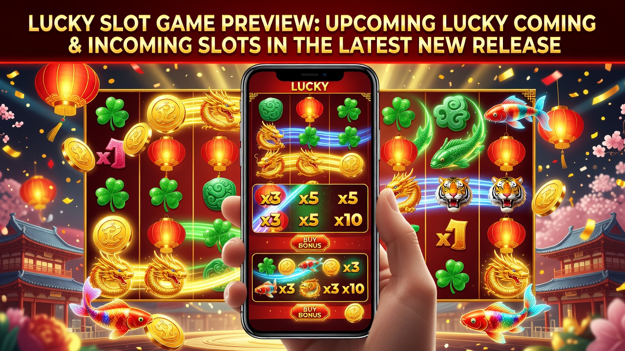 Lucky Slot Game Preview: Upcoming Lucky Coming & Incoming Slots in the Latest New Release