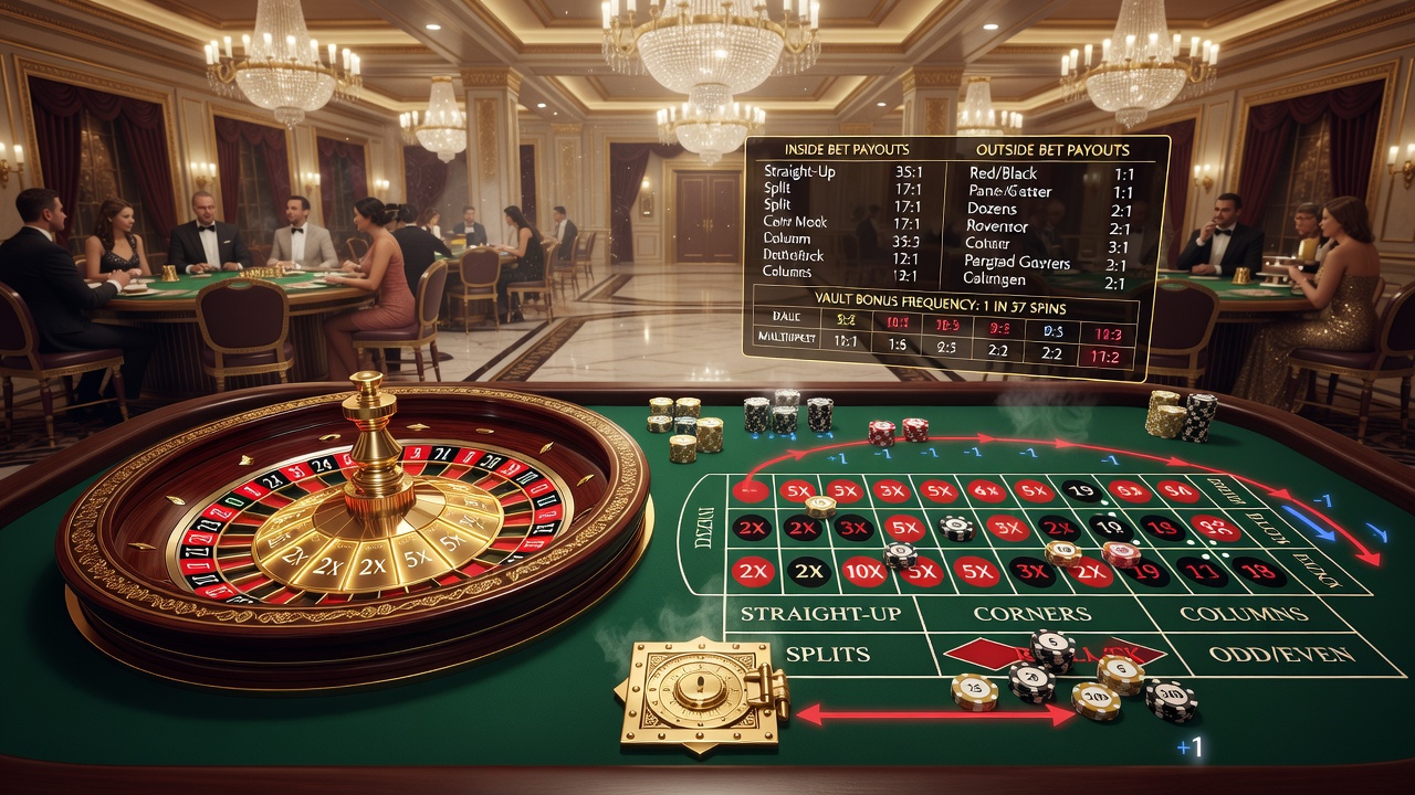 Gold Vault Roulette Strategy Guide: System, Odds, Risk Management & Winning Betting Approach
