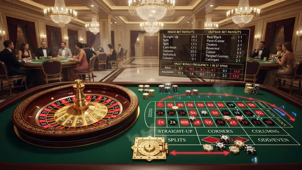 Gold Vault Roulette Strategy Guide: System, Odds, Risk Management & Winning Betting Approach