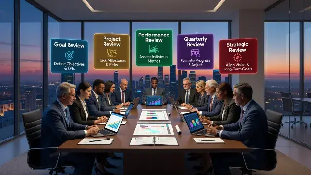 How to Run a Goal Review, Project Review, Performance Review, Quarterly Review, and Strategic Review Effectively